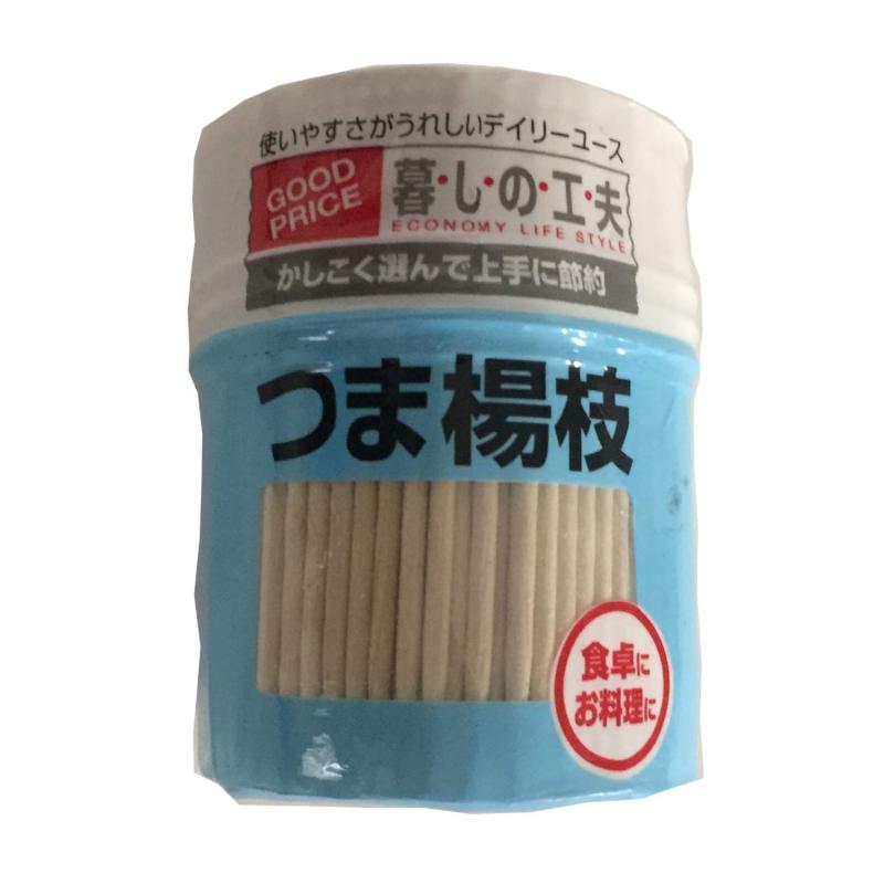 大和物産 爪楊枝 白樺 長さ約6.5cm 暮しの工夫 【ケース販売】 約500本入,280個セット|福禄寿