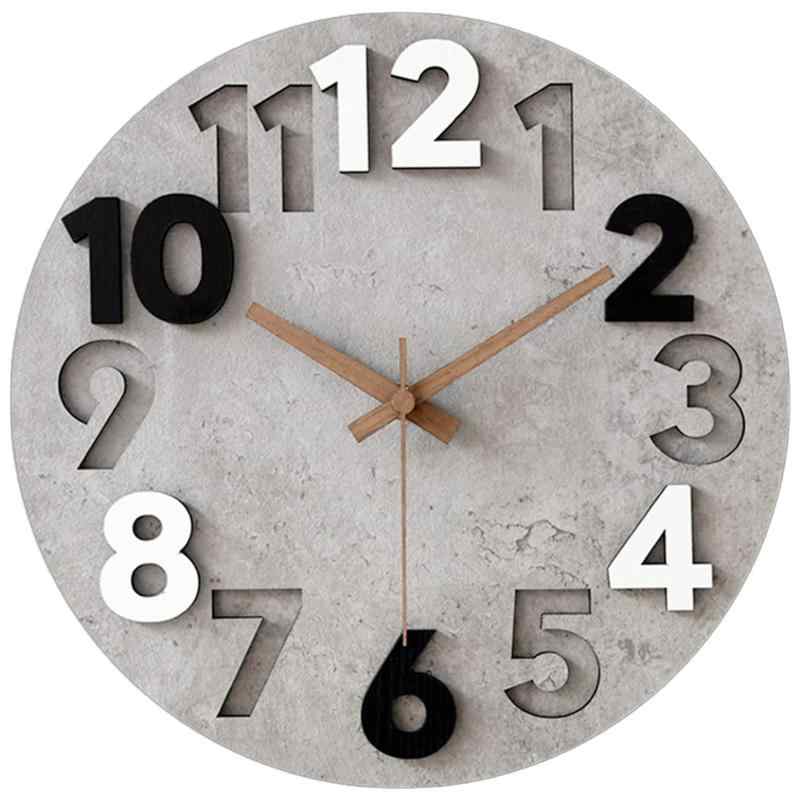 楽天市場】3D ウォールクロック 壁掛け 時計 掛け時計 立体 飛び出す