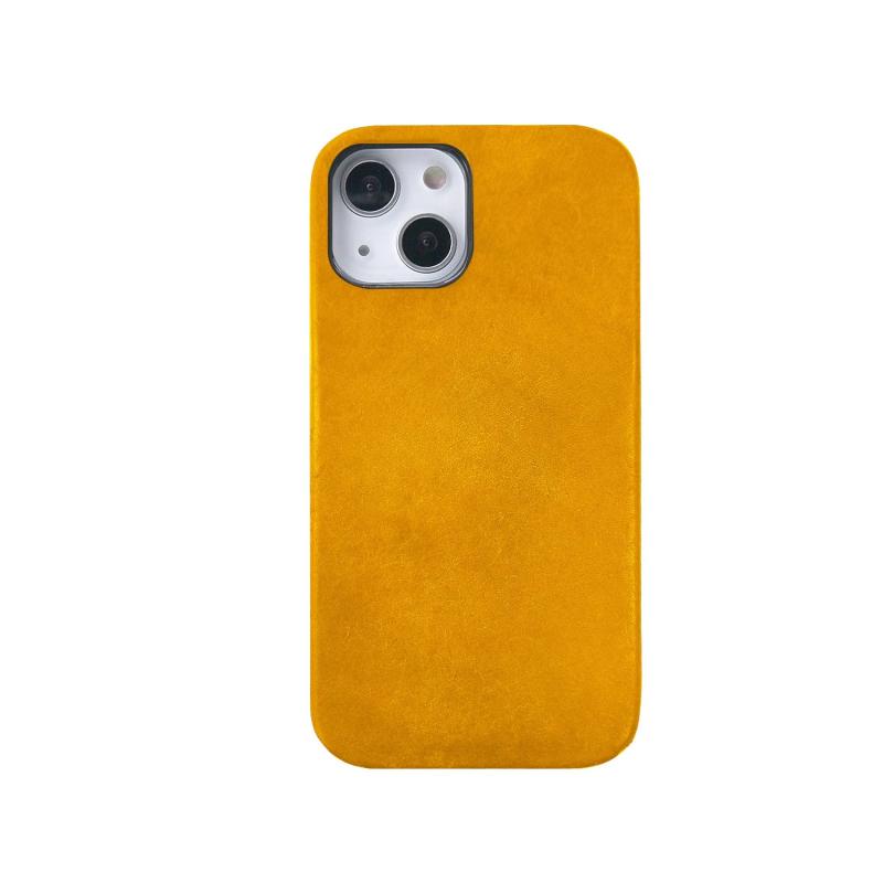 ABBI SIGNATURE iPhone 15 用 ケース 日本製 本革 背面タイプ MARGOT イタリアンレザーバックカバー MagSafe対応 [ ベジタブルタンニンレザー ハンドメイド 耐久性 レザーケース スリムで持ちやすい ミ|福禄寿