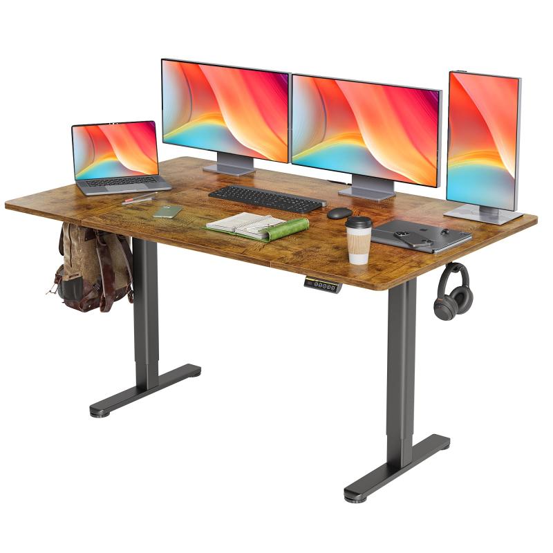 楽天市場】Claiks昇降デスクL字デスクデュアルモーター電動