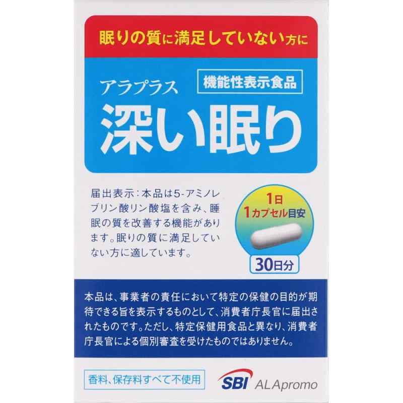【3個セット】アラプラス 深い眠り 30カプセル|福禄寿