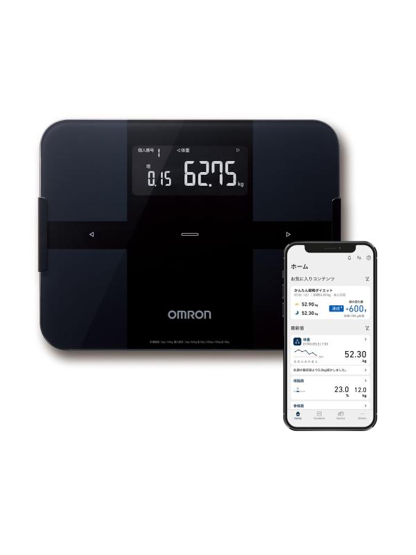 オムロン 体重・体組成計 カラダスキャン スマホアプリ/OMRON connect対応 KRD-603T2|福禄寿