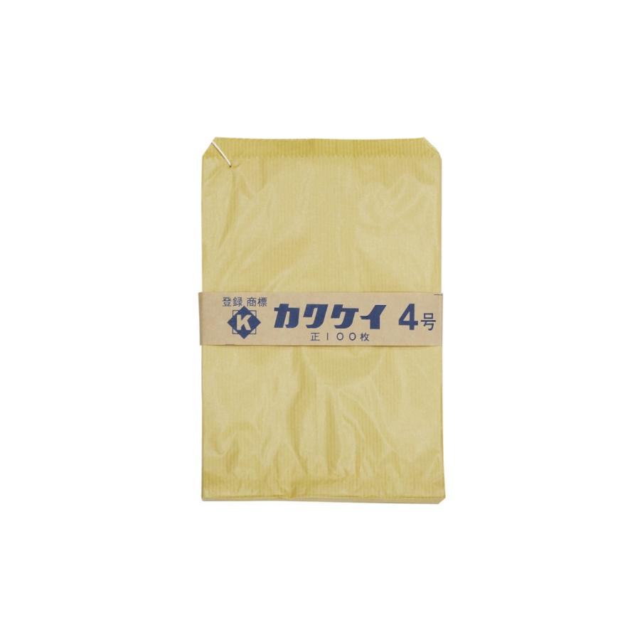 （御勤め用）平袋 茶K渦状文4号 135幅×195高 10,000枚入(500枚P×20)