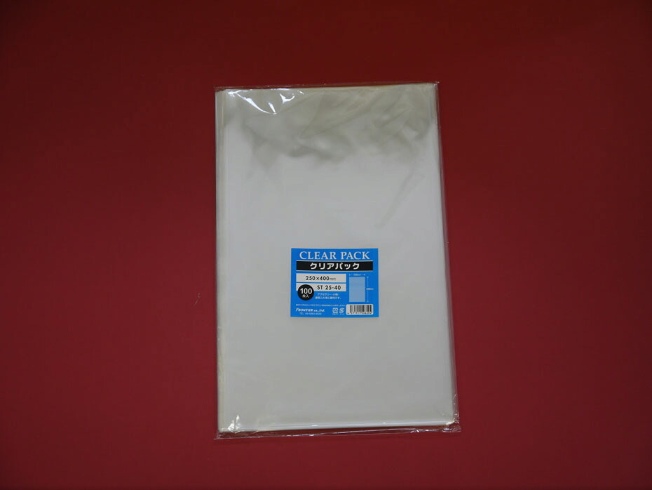 ＜澄み切った袋＞せつ然たる容器に並べる(OPP袋)磁気テープ皆無25×40 1000枚(100×10p)  30ミクロン PPお役目用