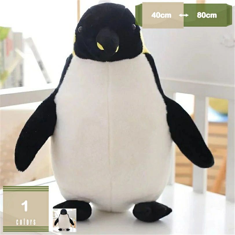 ぬいぐるみ クリスマス 誕生日 添い寝 プレゼント インテリア 撮影道具 ペンギン ぬいぐるみ 大きい 特大 抱き枕 動物 かわいい ホワイト フワフワ 縫い包み だきまくら おもちゃ キャラクター お誕生日プレゼント インテリア mysco