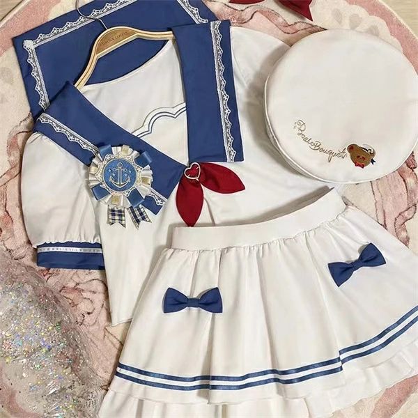 ロリータ セーラー服 水泳着 レディース 米国海兵隊員風  水泳着 服みたいな 愛くるしげ フラウンス シュロの葉 水泳着 着痩せ 学習者 映画化 スウィミングプール 砂浜 米国海軍 白いこと M L 2L 中学生 高校生 御姉さん 韓国風 見せびらかす慎みぶかい 海 砂浜 スウィミングプール たまり場 今めかしい 成年者 お上さん用