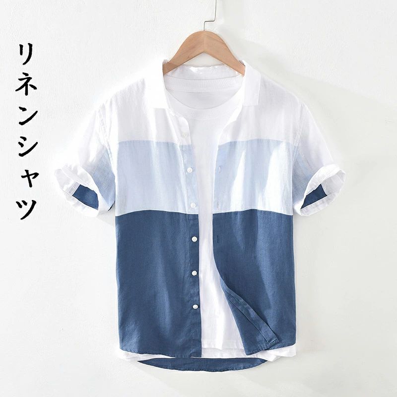 プレゼント 息 父 小きい 涼しい 薄手 爽やか 夏 春 ゆったり トップス かっこいい ゆったり 速乾 おしゃれ フ
