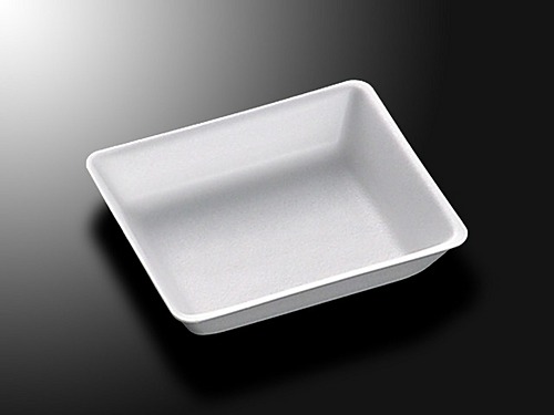 発泡 トレー FS-A3F　(LL) 【50枚】 134×113×33 mm 中央化学 PSP 白 食品トレー (領収書対応可) 容器 刺身 惣菜 鮮魚 テイクアウト お持ち帰り 使い捨て レンジ不可 FSトレー FS A3F おしゃれ 使い捨て食器 使い捨て皿 器画像