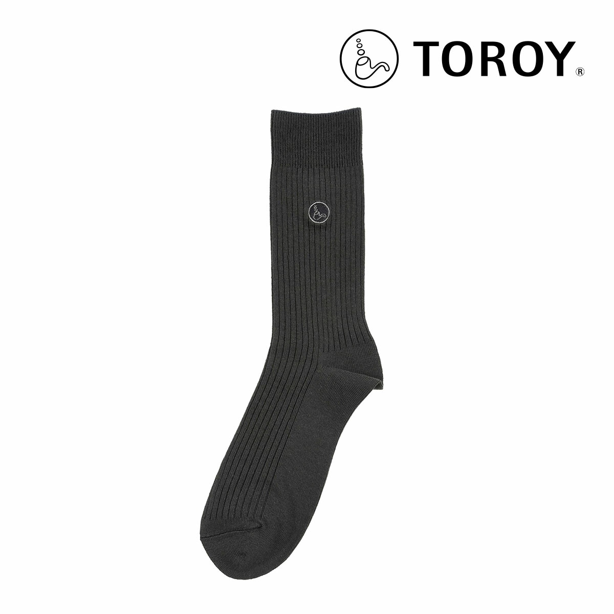 楽天市場】【20%OFF！】福助 TOROY トロイ リブ 両面刺繍 ソックス