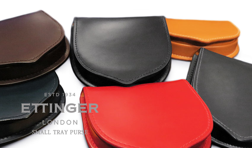 [ETTINGER社公認正規販売店] エッティンガー / ETTINGER ●SMALL TRAY PURSE ■馬蹄型コインケース BH2127J ( ブライドル/メンズ/レザー/小銭入れ )