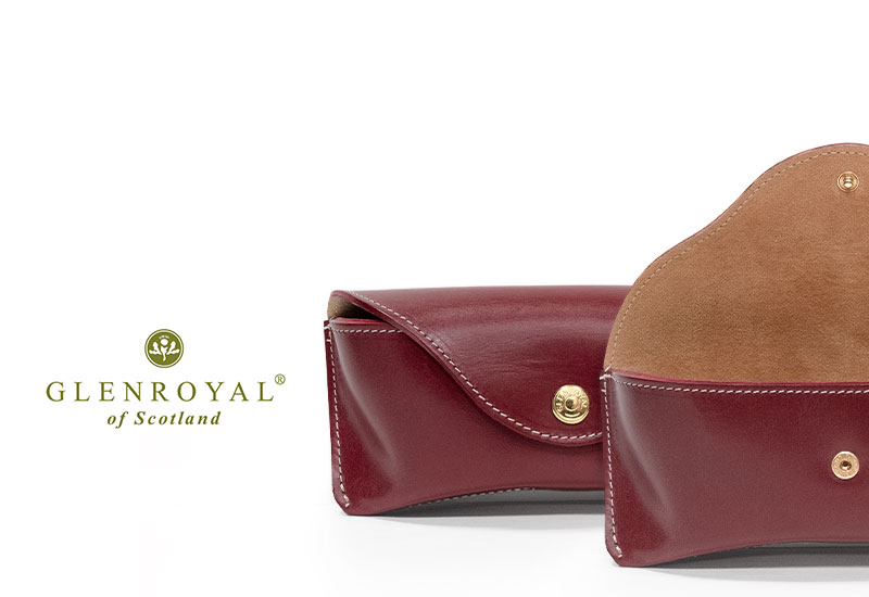 【日本正規輸入代理店商品+メーカー3ヶ月保証あり】 グレンロイヤル / GLENROYAL ●OPTICAL CASE ブライドルレザー メガネケース ( 眼鏡入れ ) 03-5790 【楽ギフ_包装】