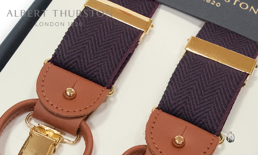 THURSTON サスペンダー バーガンディ 楽天市場】サスペンダー/送料無料