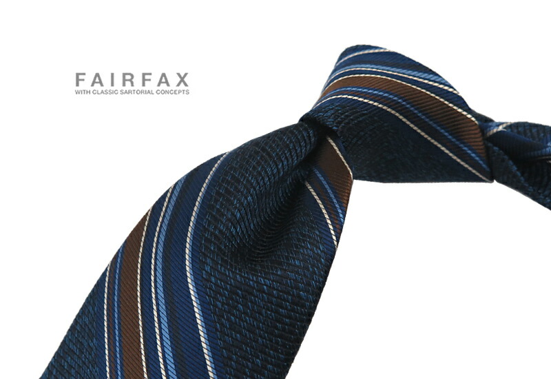 FAIRFAX ネクタイセット ストライプ ドット FAIRFAX ネクタイセット ストライプ ドット FAIRFAX フェアファクス