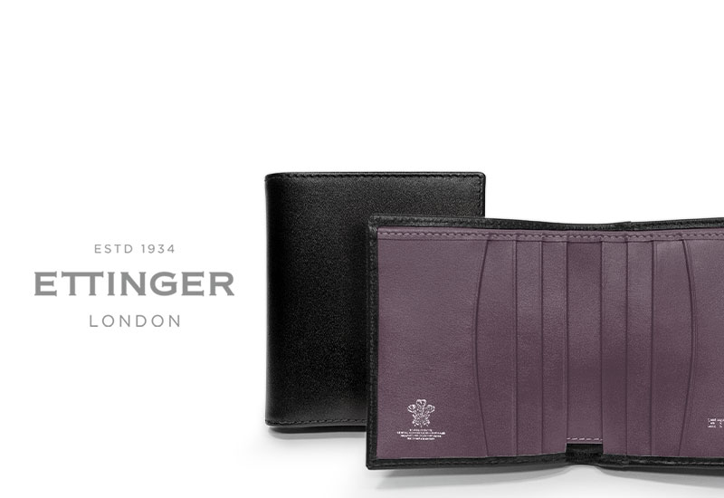 【楽天市場】[ETTINGER社公認正規販売店]エッティンガー / ETTINGER TAB ( ST030CJTAB )  スターリング・パープルコレクション ロイヤルコレクション ビルフォールド タブ付き ( メンズ/レザー/ウォレット/二つ折り財布 ) : トラッド  ハウス フクスミ