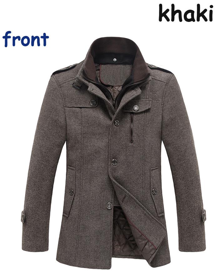ラウンド ビジネスコート チェスターコート 春秋冬 ピーコート Pコート 紳士服 ロングコート ウール 中綿ハーフコート スプリングコートジャケット メンズ 送料無料 紳士服 Fs Qiuse 1105m Www Satiscan Com