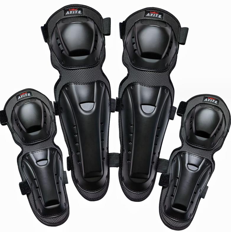 楽天市場】膝プロテクター 肘プロテクター 4点セット バイク用品