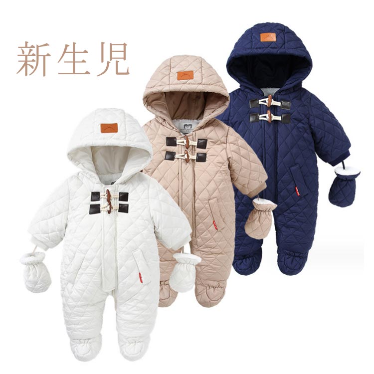 ベビー 裏 ジャンプスーツ 100cm 90cm フリース キッズ ダッフルコート ベビー カバーオール 防寒 つなぎ 雪遊び ホワイト スキーウェア 防寒着 新生児 80cm 赤ちゃん ダウン ボア 着ぐるみ 裏ボア 4,637円
