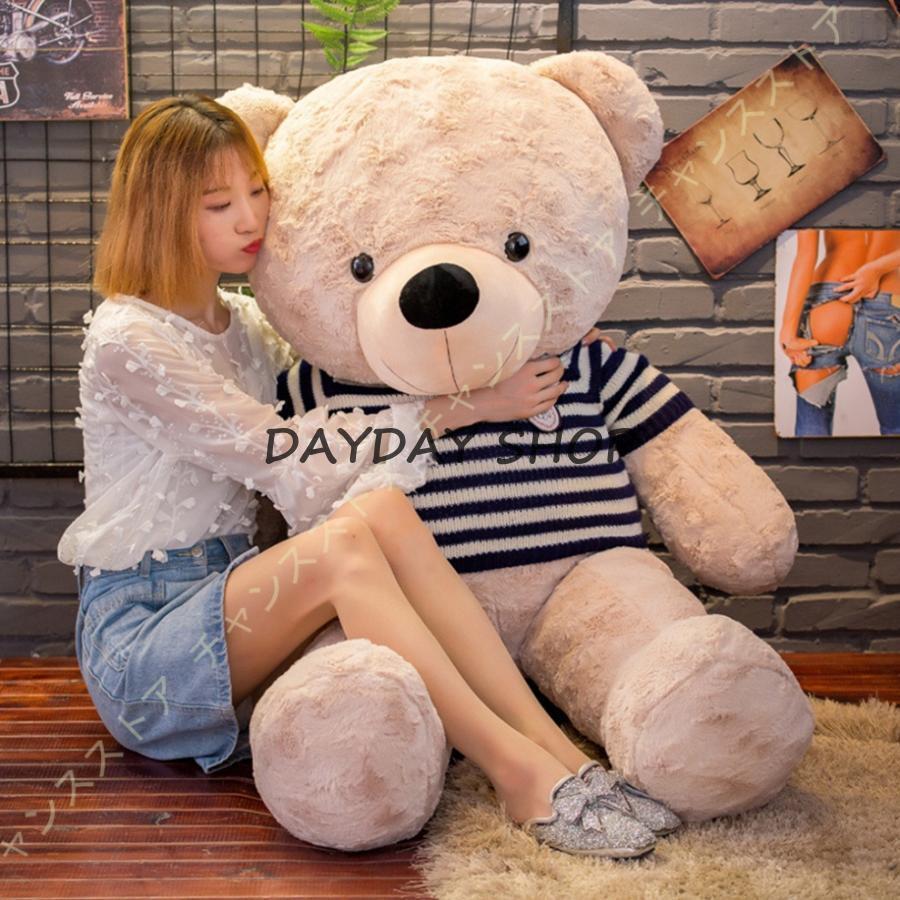 楽天市場】7size ぬいぐるみ くま 特大 ベア レインボー 動物