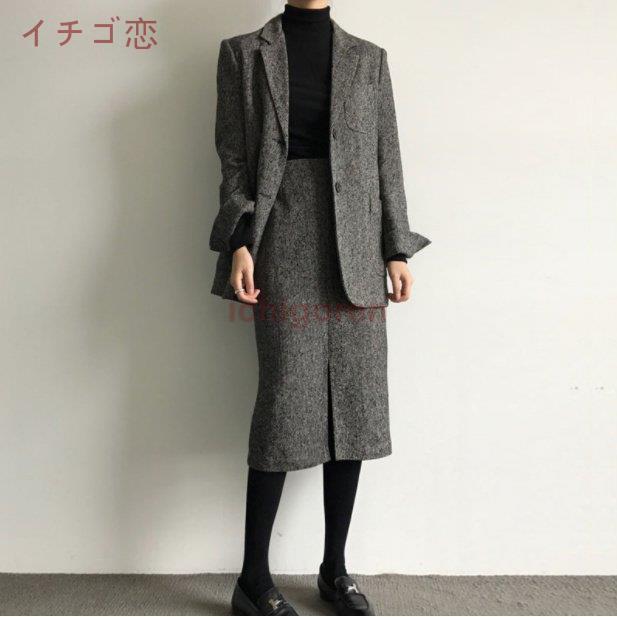 楽天市場】セットアップ スカートスーツ レディース ビジネス