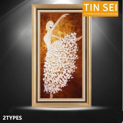油絵 絵画 壁掛け 寝室 玄関 飾り 人物インテリア美術品 人物 印象派 額装｜福和貿易　第二店