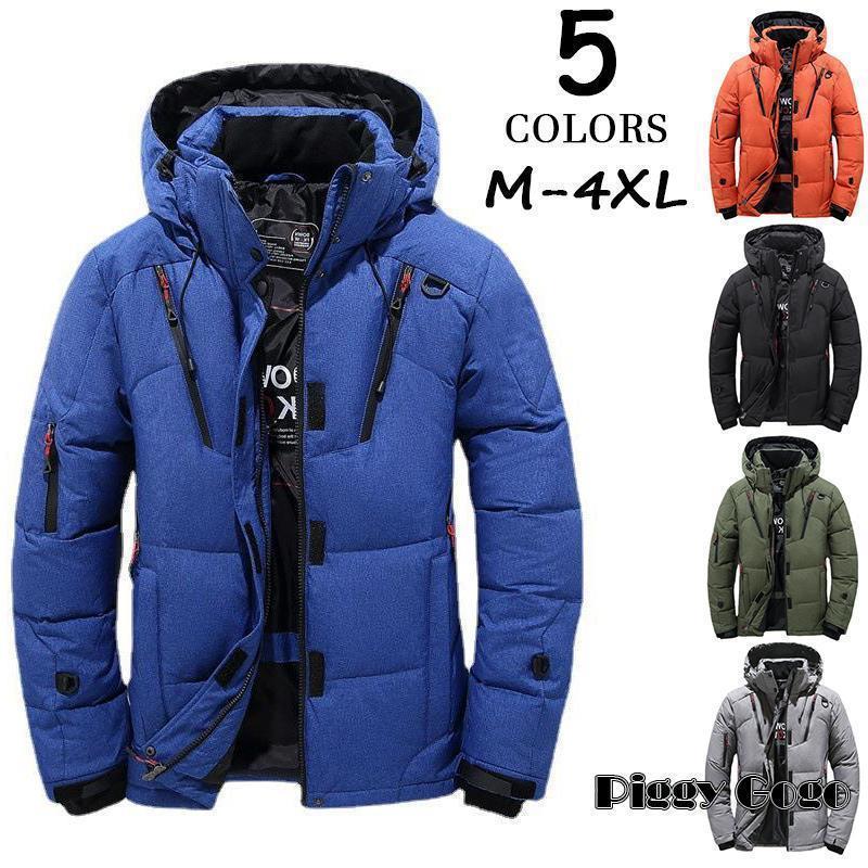 上衣 メンズ 軽さ 上衣 冬物 冬服 メンズ アウター  上衣 馬鹿でかい大きさ  オレンジ色 厚地の外套