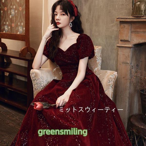 色つや御召しもの ロング御召しもの 掻きならす会 音楽会 上演 声楽 天鵞絨 二次会 半袖 競り合い お呼ばれ フォーマルドレス 10代 20代 成年者式 卒式