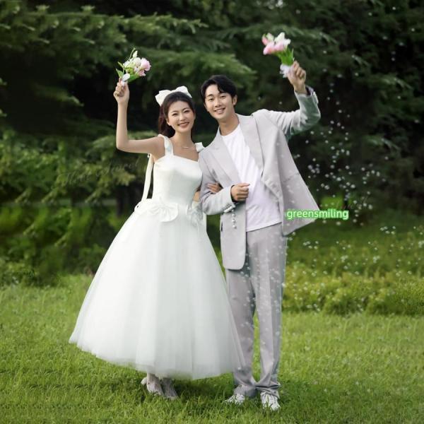 ウェディングドレス ノースリーブ チュール Aラインドレス Aライン ロング 二次会 結婚式 披露宴 前撮り 後撮り 発表会 花嫁 ウエディングドレス 花嫁ドレス
