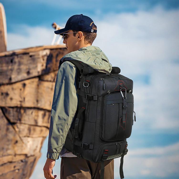 登山リュック 35L 80L大容量 ファスナー リュックサック バックパック リュックサック スクエア 防水 ハイキング用 ハイキング キャンプ アウトドア 防災 旅行
