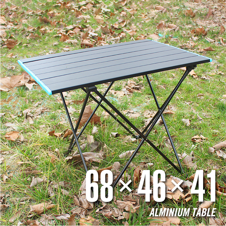 【楽天市場】アルミテーブル 40cm×35cm×29cm Sサイズ 軽量 