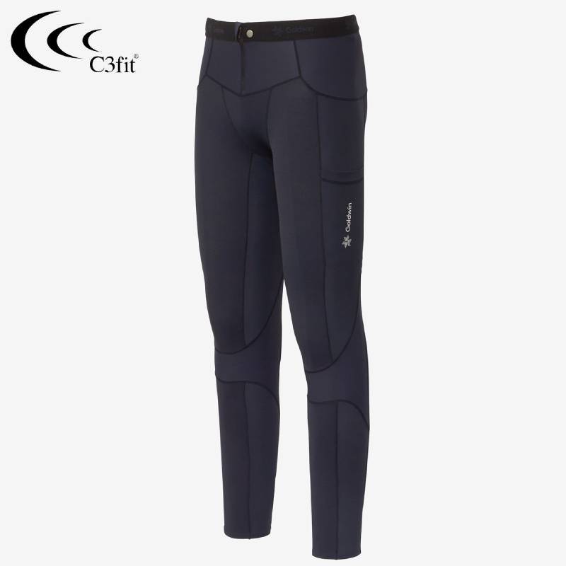 C3fit フォーカスサポートロングタイツ GC14158 送料無料 即日発送