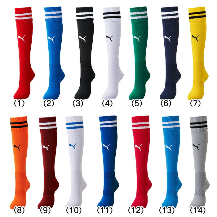 楽天市場】PUMA ジュニア サッカーソックス ライン入り LIGA STOCKING