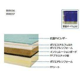 エバニュー 柔道畳ソフト （１ × ２）すべり止付 EKR037 ワサビグリーン