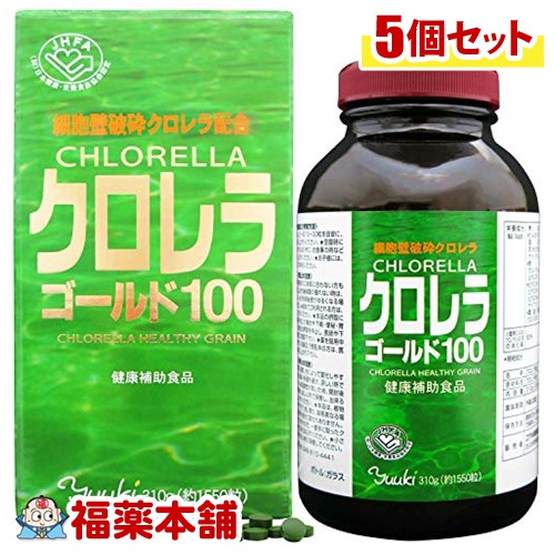 クロレラゴールド 100(310g(約1550粒入)×5個 [宅配便・送料無料]