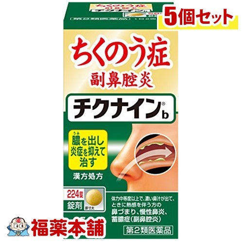 【第2類飲み薬】チクナインb(224錠)×5個 [宅配便・貨物輸送無料]
