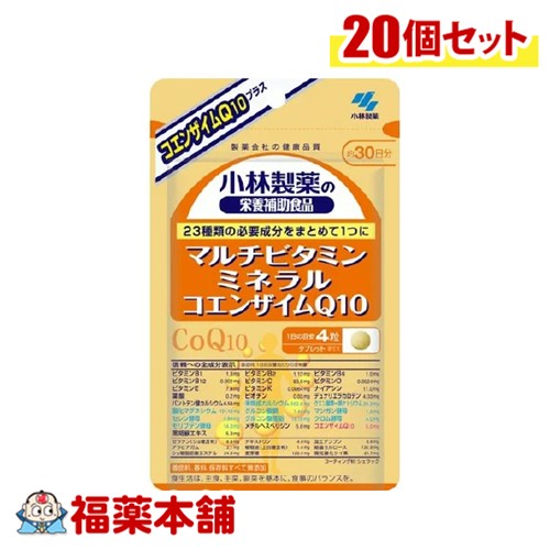 マルチビタミン ミネラル コエンザイムQ10（120粒）×20個 [宅配便・送料無料]