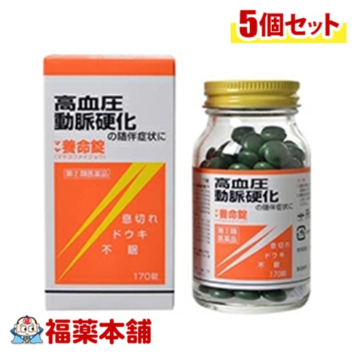 【第(2)類飲み薬】マヤ養命錠 170錠×5個 [宅配便・貨物輸送無料]