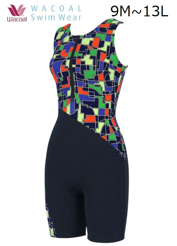 ワコールスイムウェア　新品 オールインワン　　11 Ｌ ワコールスイムウェア シェイプアップ オールインワン水着