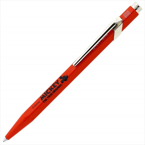サンスター文具 ディズニー カランダッシュ 油性ボールペン 849 ミッキー90th レッド S4643720