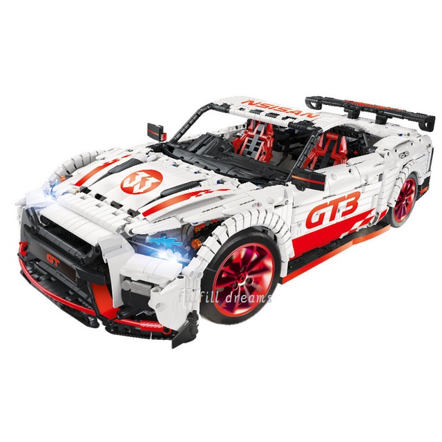 楽天市場 レゴ テクニック 互換品 Gtr Gt3タイプ レーシングカー スーパーカー プレゼント クリスマス スーパーカー レースカー 車 おもちゃ ブロック 互換品 知育玩具 入学 お祝い こどもの日 Fulfill Dreams