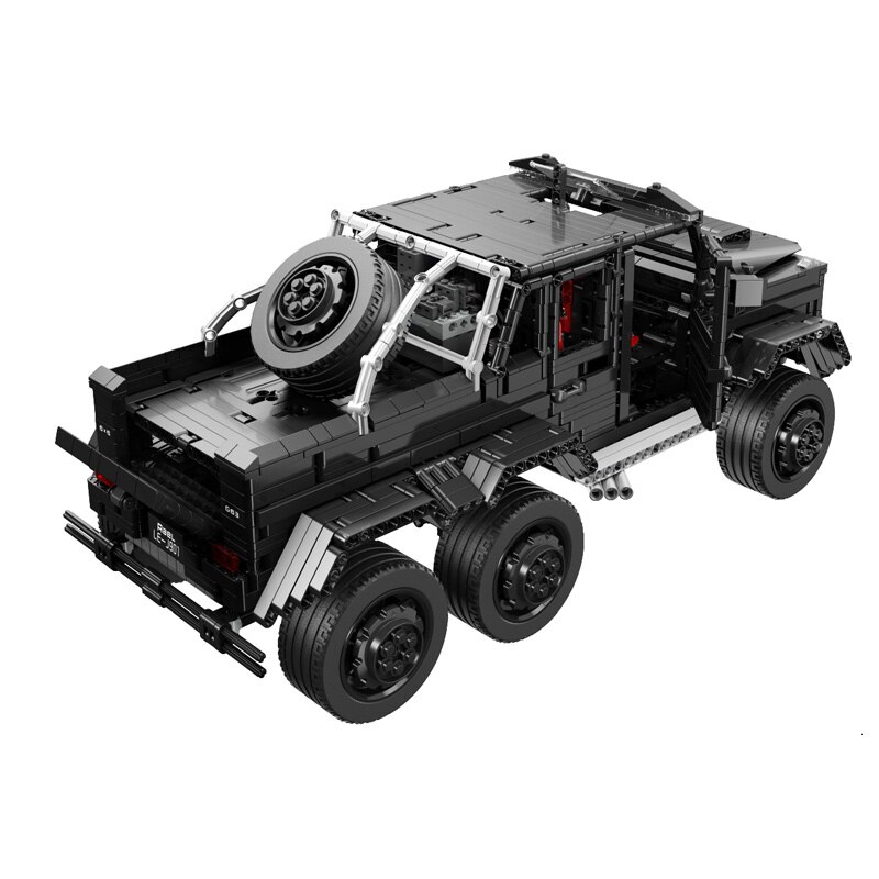 レゴ 互換品 ランドクルーザー G63 AMG 6X6 デザイン ブラック MOC