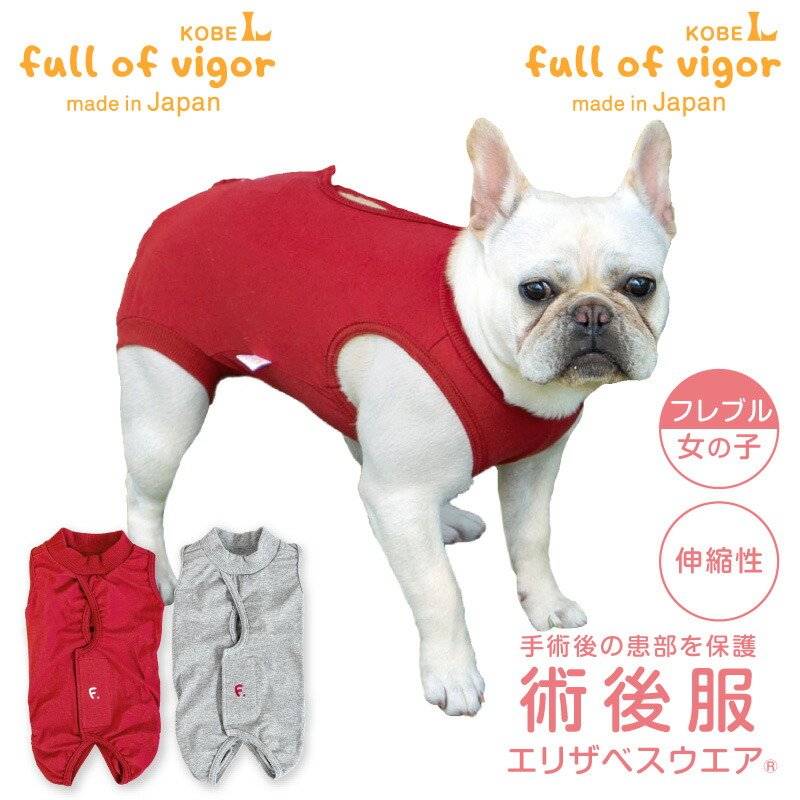 full of vigor 【送料込】エリザベスカラーの代わりになる 犬 服