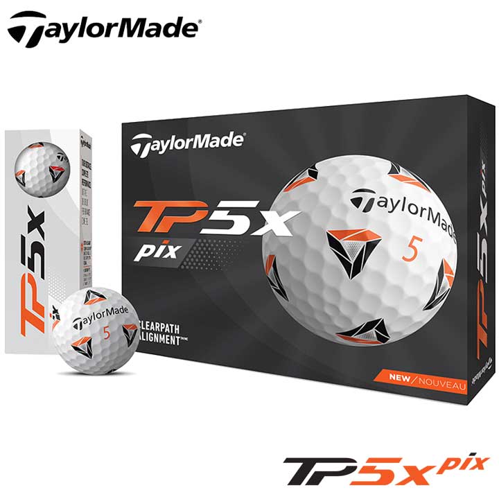 21モデル テーラーメイド New Tp5x Pix ゴルフボール 1ダース 12球入り 日本正規品 Taylormade 10p ソフトな打感 より低スピンで飛んで 高スピンで止まる リッキーのフィードバックから ご注文のタ Painandsleepcenter Com