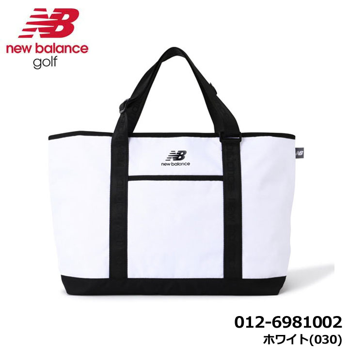 ニューバランス ゴルフ 012-6981002 オックス スタックドロゴPT トートバッグ ホワイト(030) new balance golf 即納