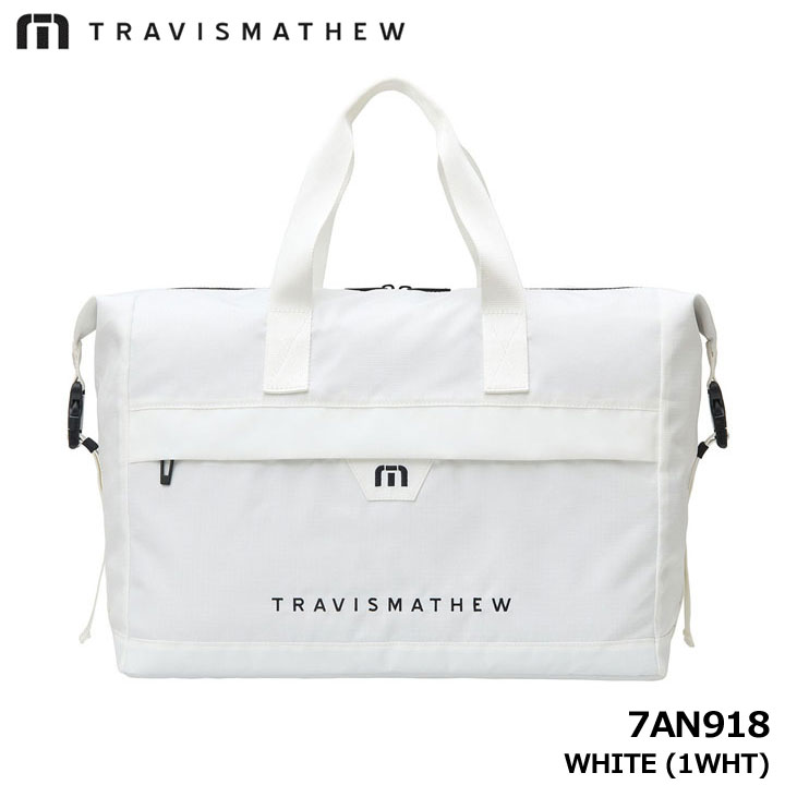 トラヴィスマシュー 7AN918 MP ボストンバッグ ホワイト ユニセックス BOSTON BAG WHITE ゴルフ TRAVISMATHEW 即納