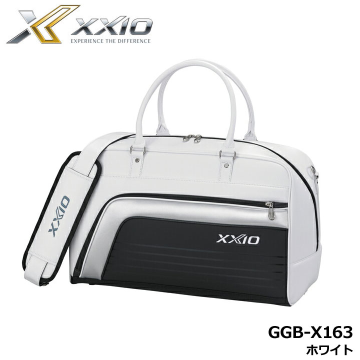 【2025モデル】ダンロップ GGB-X163 ゼクシオ スポーツバッグ ホワイト ボストンバック ゴルフ XXIO DUNLOP 10p