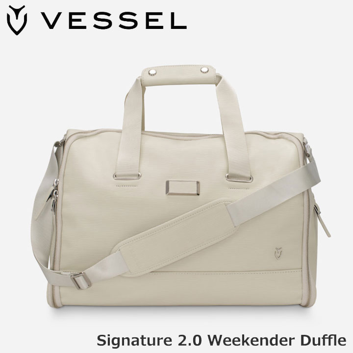 ベゼル 3101220 シグネチャー2.0 ウィークエンダー ダッフルバッグ(トラックストーン) VESSEL SIGNATURE2.0 WEEKENDER DUFFLE TRACK STONE|フルショット店