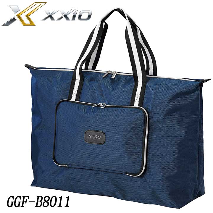 【2024モデル】ダンロップ ゼクシオ GGF-B8011 折り畳みトートバッグ ネイビー NAVY XXIO DUNLOP 10p