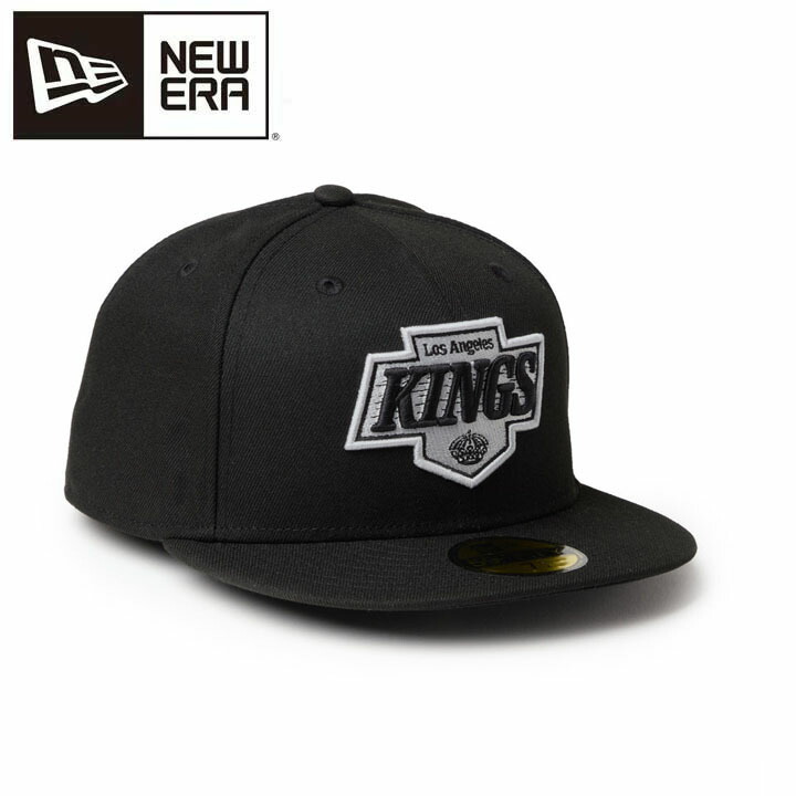 ニューエラ キャップ 14942686 59FIFTY ?ロサンゼルス・キングス ブラック/クラウド NEW ERA CAP