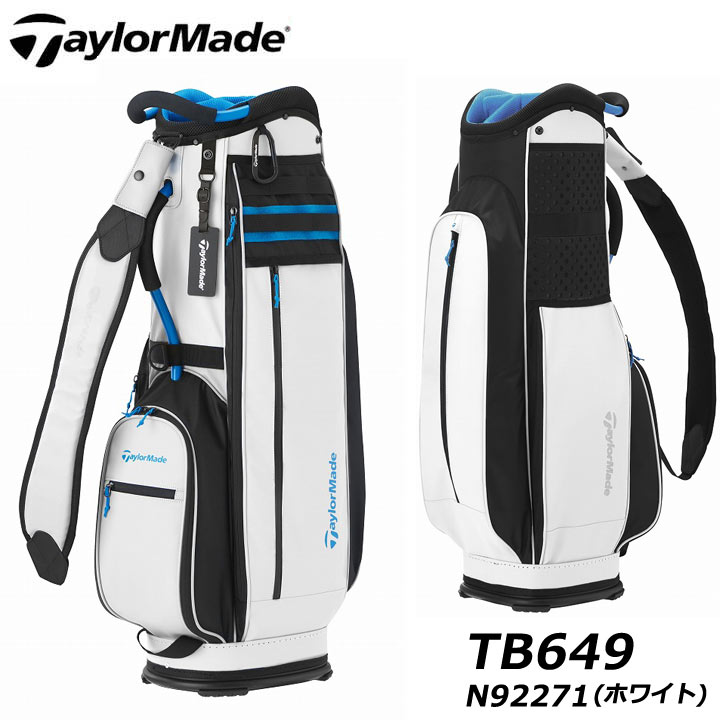 2021モデル テーラーメイド Tb649 シティテック キャディバッグ N92271 ホワイト 9 5型 2 7kg 47インチ対応 Taylormade City Thch 10p Ice Org Br