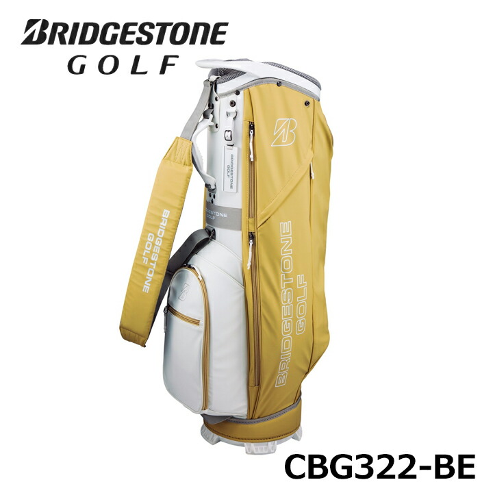 BRIDGESTONE GOLF CBG321 超軽量バッグトリコロール メンズ 軽量アルミフレーム メンズキャディバッグ（2023）CBG321